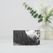 墓地場面 名刺 (スタンド正面)