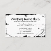 墓地場面 名刺 (裏面)