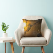 墓地幽霊のよく出る枕のクモの巣 クッション (椅子)