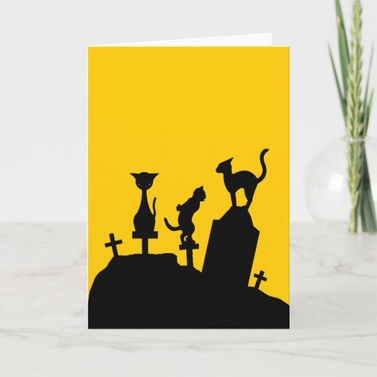 墓地懇親会 カード (正面)