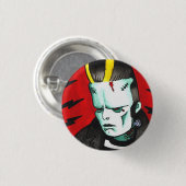 墓地王 缶バッジ (正面&裏面)