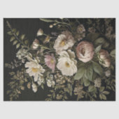 墓地花模様 薄葉紙 (正面)