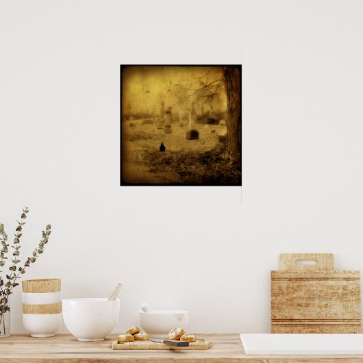 墓地静か ポスター (キッチン)