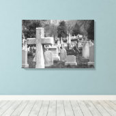 墓地 キャンバスプリント (インサイチュ (ウッドフロア))