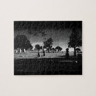 墓地 ジグソーパズル
