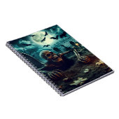 墓地、スケルトンが墓から這い出す。 ノートブック (右側)