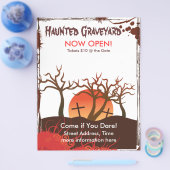 墓地 チラシ (シングル)