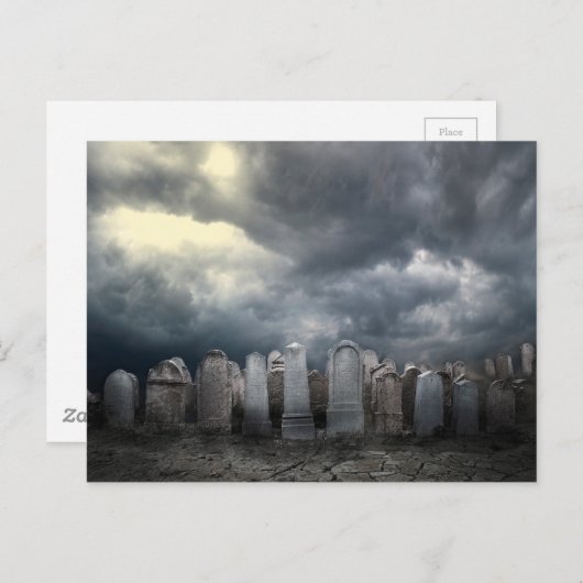 墓地 ポストカード (正面/裏面)