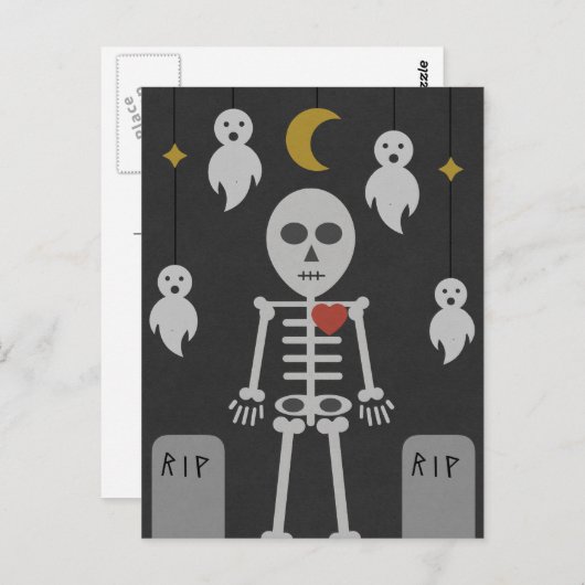 墓地 ポストカード (正面/裏面)