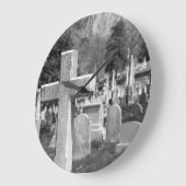 墓地 ラージ壁時計 (傾斜)