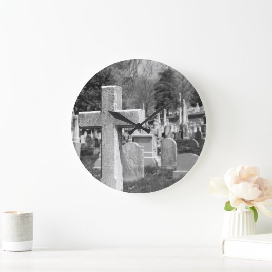 墓地 ラージ壁時計 (ホーム)