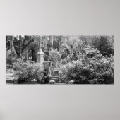 墓地， Savannah Ga, MD写真 ポスター (正面)