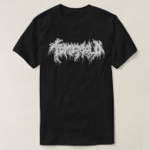 墓型帯のロゴ Tシャツ (デザイン正面)
