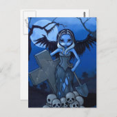 "墓堀人』 ポストカード (正面/裏面)