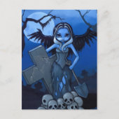 "墓堀人』 ポストカード (正面)