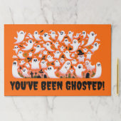 墓場おもしろいでゴースト幽霊を受けた ペーパーパッド (インサイチュ)