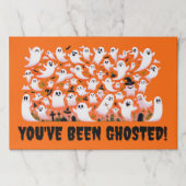 墓場おもしろいでゴースト幽霊を受けた ペーパーパッド (正面)