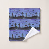 墓場のコウモリ バスタオルセット (ウォッシュタオル)