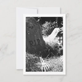 墓場のシーン 招待状