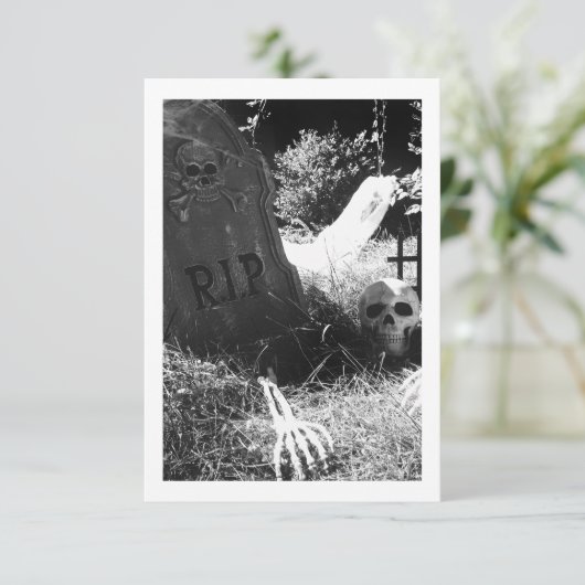 墓場のシーン 招待状 (スタンド正面)