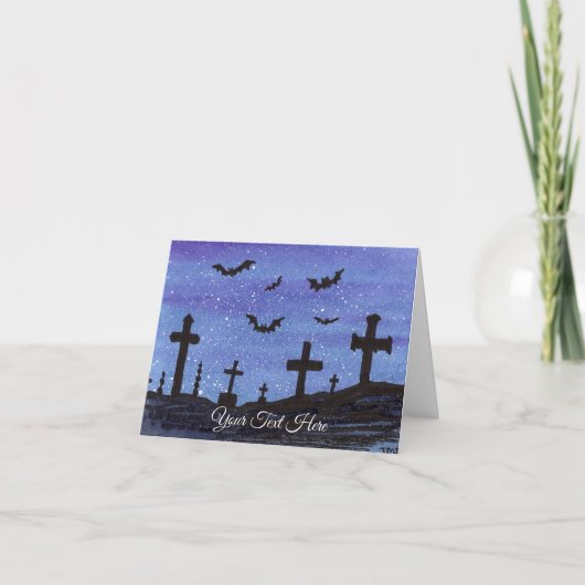 墓場の蝙蝠 カード (正面)