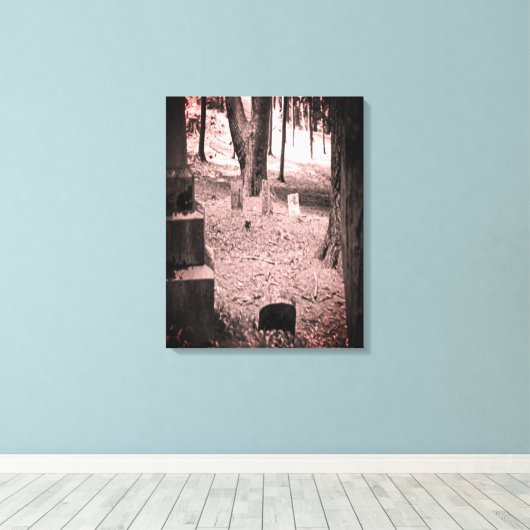 墓忘れ キャンバスプリント (インサイチュ (ウッドフロア))