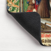 墓掘り作業者を持つ葬列 マウスパッド (コーナー)