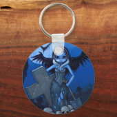 「墓掘り」キーチェーン キーホルダー (正面)