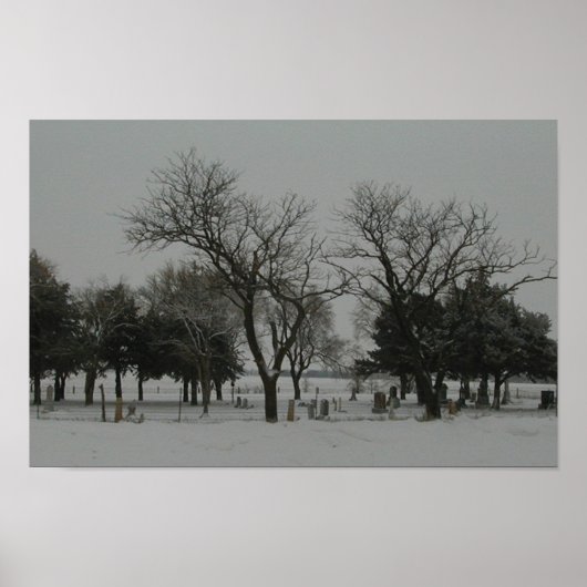 墓掘り～プリント～ ポスター (正面)