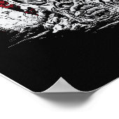 墓用ゾンビポスター ポスター (角)