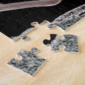 墓石の上に鳥を置く ジグソーパズル (側面)