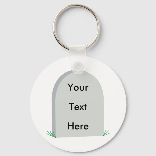 墓石キーチェーン キーホルダー (正面)