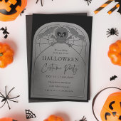 墓石ハロウィーンの衣装パーティー 招待状
