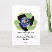 墓石ブックマークカード カード (裏面)