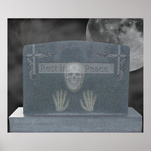 墓石ポスター ポスター (正面)