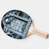 墓石墓用ハロウィーン 卓球ラケット (横)