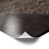 墓石幽霊のよく出るの墓地 フォトプリント            (角)