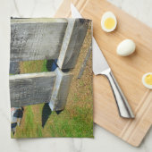 墓石皿タオル キッチンタオル (四つ折り)