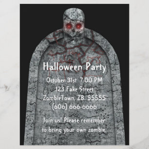 墓石 – Halloween Flyer チラシ