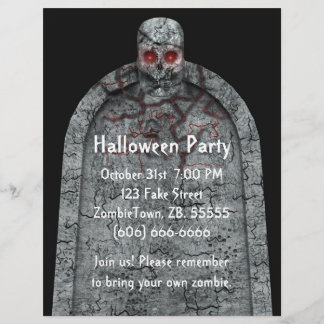 墓石 – Halloween Flyer チラシ