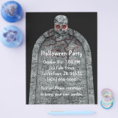 墓石 – Halloween Flyer チラシ (シングル)
