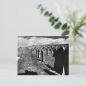 墓石, Whitby Abbey, Whitby, North Yorkshire ポストカード (スタンド正面)