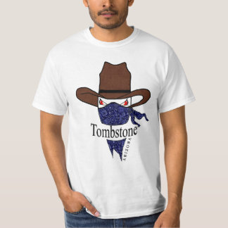 墓碑、アリゾナのバンダナの強盗 Tシャツ