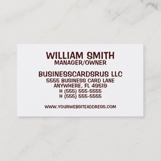 墓脇サービス棺の葬儀ホームディレクター 名刺 (裏面)