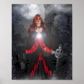 墓色魅力的な女性 ポスター (正面)