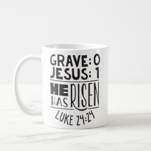 墓0イエス1彼はイエスの宗教上のeasを復活させた コーヒーマグカップ