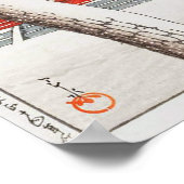 増上寺, 川瀬巴水 Zôjô-ji Temple, Hasui Kawase, Woodcut ポスター (角)