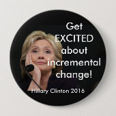 増加変更について興奮する得て下さい! 缶バッジ (正面)