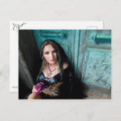 増幅されたベール付きはがき ポストカード (正面/裏面)