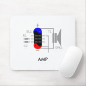 増幅管 マウスパッド (マウス)
